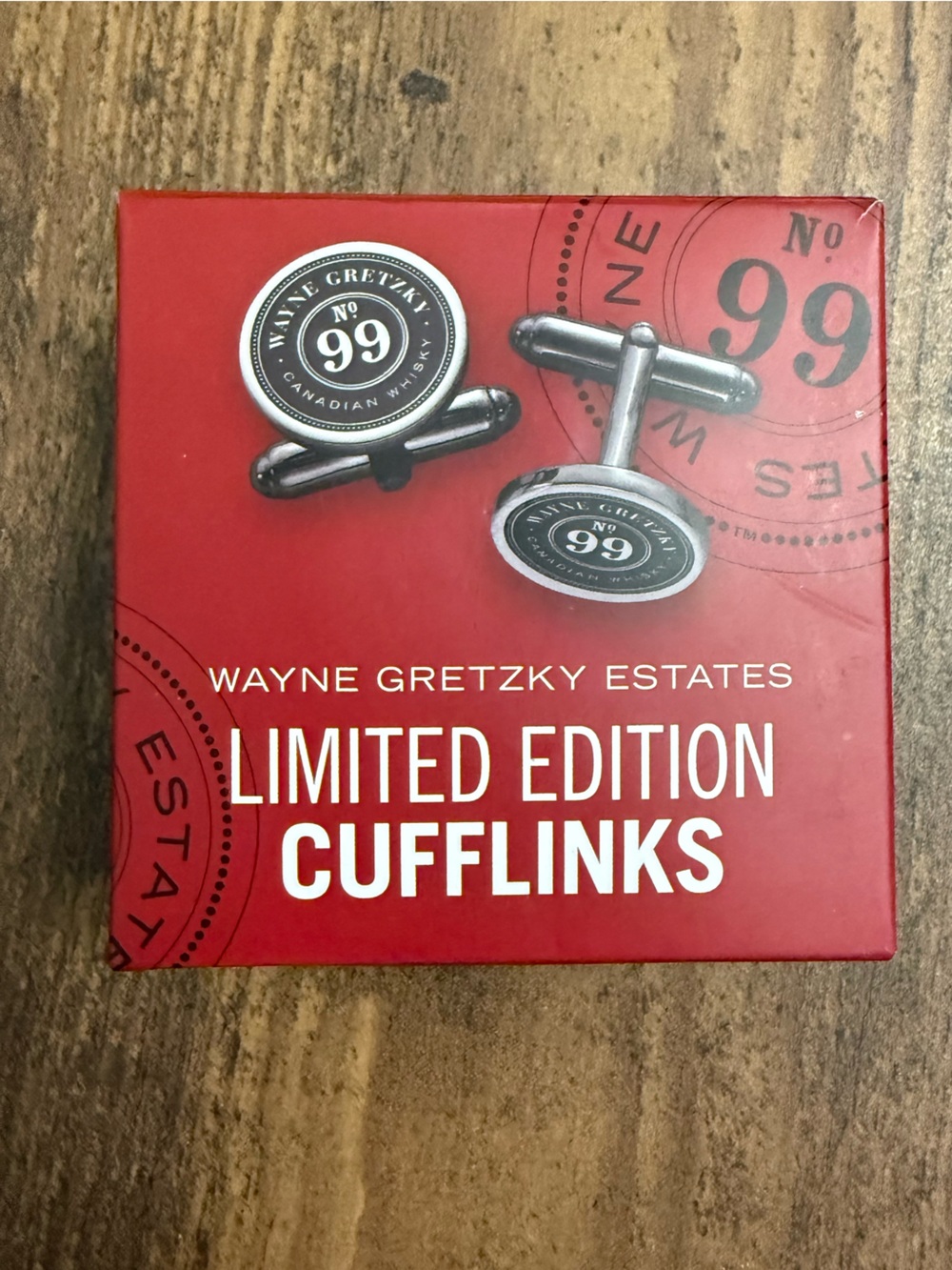 NWT Wayne Gretzky Estates Limited Edition Cufflinks